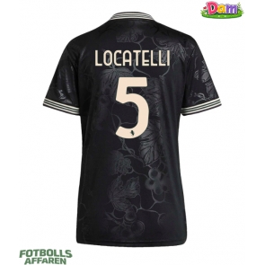 Juventus Manuel Locatelli #5 Tredje Tröja Kvinnor 2025-26 Kortärmad